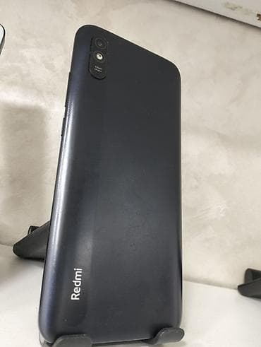 32: Redmi 9A, 32 GB, rəng - Qara, Zəmanət — 4