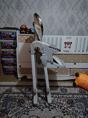 Yemək masaları, oturacaqları: Kidilo uşaq yemək stulu - Brend/model: Kidilo (loqo kürsüdə) - Rəng — 3