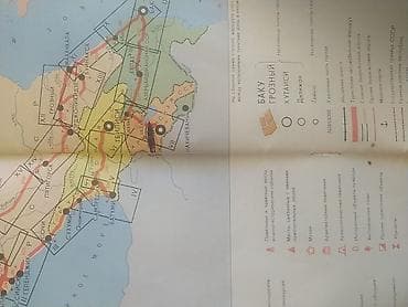 bakı xəritə: “Müzakirə Böyük Qafqaz Halqası” – sovet dövrünə aid turistik sxema və — 3