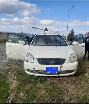Avtomobil satışı: Kia Optima sedan – ağ rəng, benzinli. 2006 cı il 2 sadə mator 298000 — 1