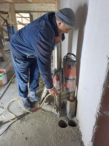 w210 qapi: Beton deşmə və kəsmə xidməti - Armaturlu beton, dəmir-beton, kərpic — 4