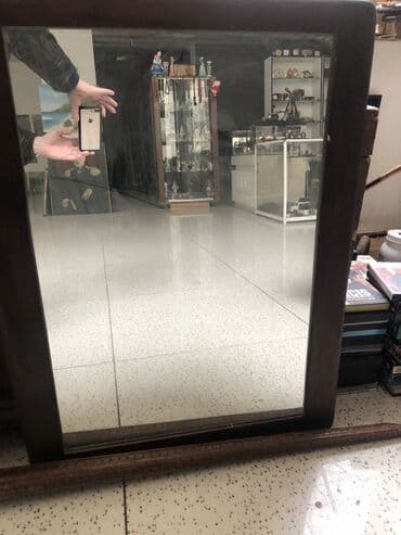 Əntiq əşyalar: Большое винтажное зеркало — 2