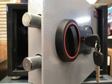 pul yığmaq üçün kassa: Seyf açar və kodilə işləyir A4 kağiz yerləşir — 3