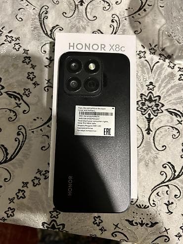 korpuslar: Honor X8c, rəng - Qara — 2