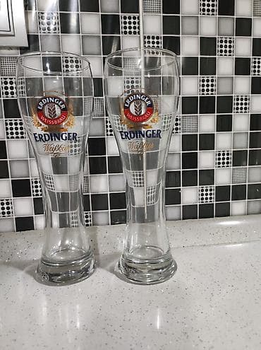 denge qabi: Stəkanlar, rəng - Qızılı, Şüşə, 2 ədədli dəst, 500 ml — 1