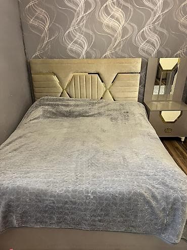 perla mebel: İkinəfərlik çarpayı, 2 tumba, Azərbaycan, İşlənmiş — 1