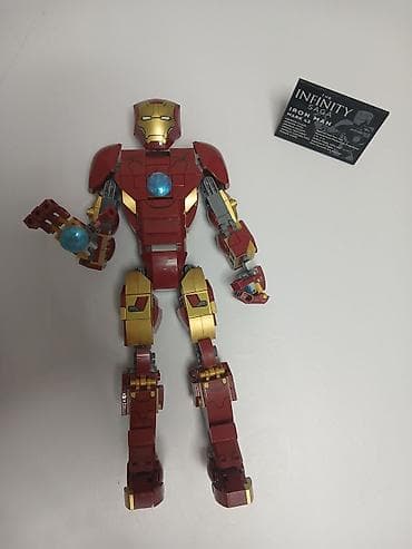 oyuncaq gitara: LEGO Marvel Studios The Infinity Saga Iron Man fiquru – 76206 Marvel — 2