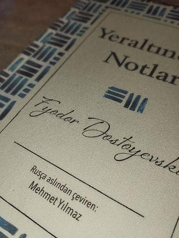 rus dili: Məhsul: Kitab – “Yeraltından Notlar” Müəllif: Fyodor Dostoyevski — 3