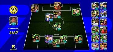 ses kartları: EFootball hesabı/squad satılır - Klub şablonu: Borussia Dortmund (BVB — 1