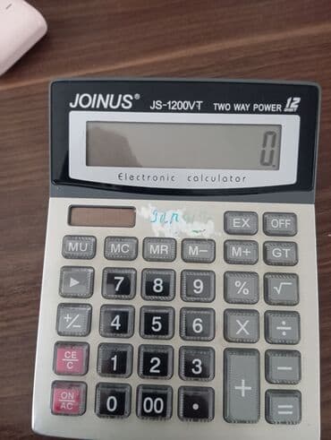 JOINUS JS-1200VT stolüstü kalkulyator - 12 rəqəmli geniş ekran - TWO