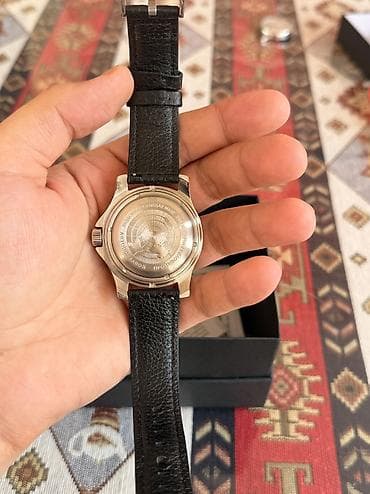 casio saatlari: Qol saatı, Vostok, rəng - Qara — 4