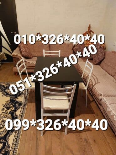 balkon ucun stol stullar: Masa ve oturacaq destleri stol stul Stol stul stul stol oturacaq — 6