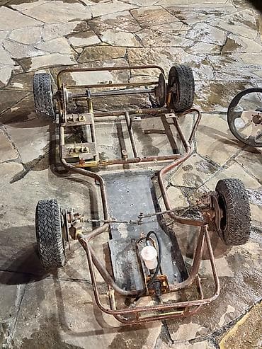 4 teker: Karting şassisi və yürüş hissələri - Boru karkaslı karting şassisi, 4 — 2