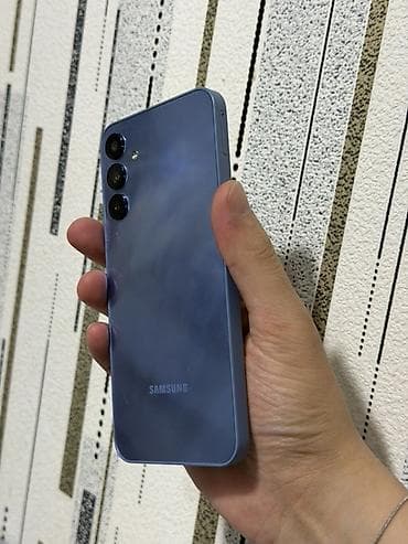 Samsung Galaxy A15, 128 GB, rəng - Mavi, Barmaq izi