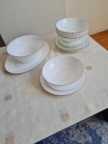 ag guller: Nahar dəsti, rəng - Ağ, 6 nəfərlik, Türkiyə — 3