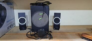 creative lx220: İşlənmiş Creative Kolonka, Növ - Kompüter üçün, rəng - Qara — 1