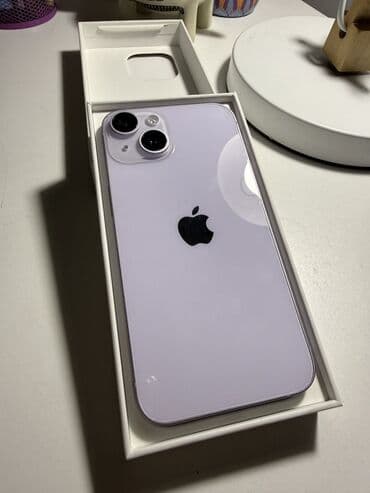 ТВ и видео: IPhone 14, Deep Purple, Face ID — 1