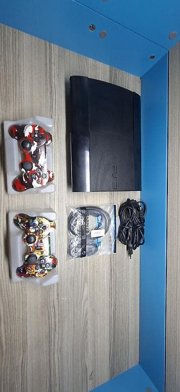 playstation 3 oyun: PlayStation 3 Super Slim oyun konsolu seti Paketə daxildir: - PS3 — 2