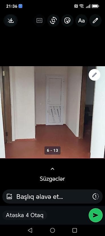 Bağ evləri: Binə qəsəbəsində kirayə sahə: 3 sot həyəti olan ayrıca (ayrıca — 5