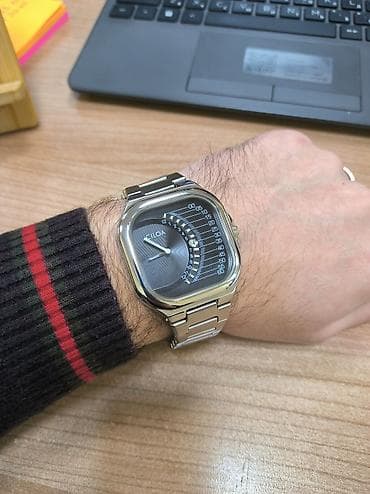 Наручные часы: CILOA qol saatı fərqli dizaynda, qutudadir, kəməri qısaltmaq üçün — 3