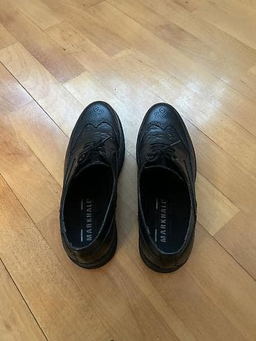 Туфли: Markhall kişi ayaqqabısı - Model: Klassik broq (wingtip) dizaynı - — 2
