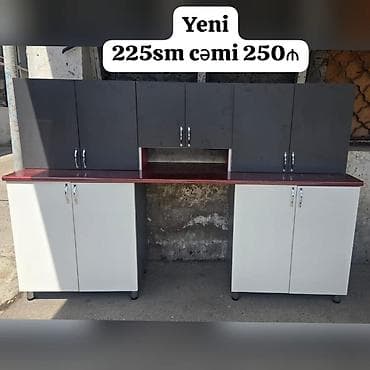 *250₼ YENİ Metbex mebeli SATILIR*‼️ Hazır əldədir Olcusu 225sm