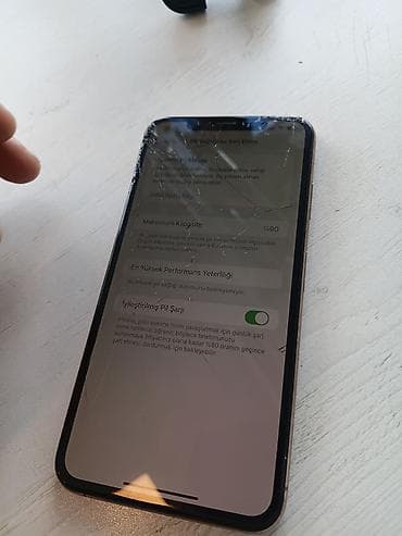 iphone 11 teze: IPhone Xs Max, 256 GB, Qızılı, Qırıq — 5