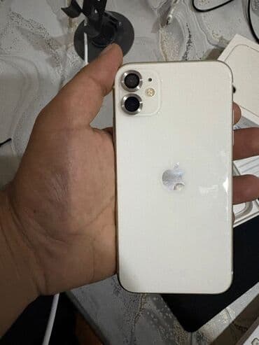 iphone xs satilir: IPhone 11, 128 GB, Ağ, Face ID — 2