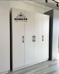 paltar qurutma: Yeni, Açılan, 4 qapılı Düz dolab, Qarderob, paltar dolabı, Azərbaycan — 5