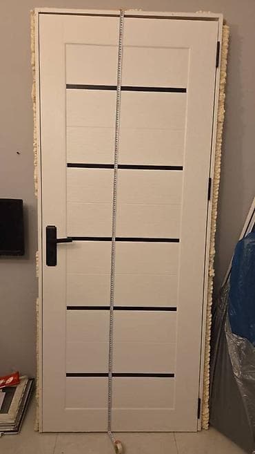 Sendviç panellər: İşlənmiş Otaq qapısı 80x200 sm Naliçnik ilə, Ödənişli çatdırılma — 3