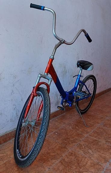 24 velosiped: İşlənmiş Şəhər velosipedi Stels, 24", Ünvandan götürmə, Ödənişli çatdırılma — 3