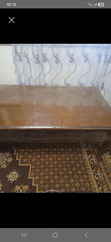 Столы и стулья: Jurnallı stol - Material: bərk ağac - Rəng: qəhvəyi (klassik taxta — 1