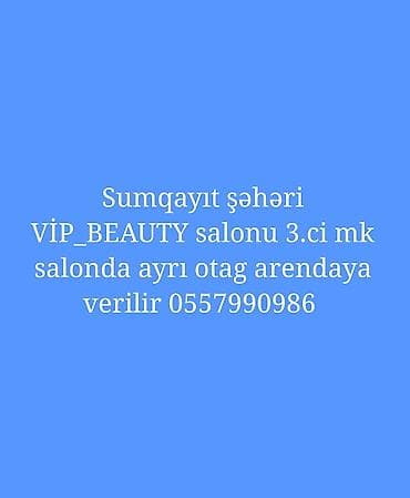 Sumqayıt şəhərində, 3-cü mikrorayonda yerləşən VIP_BEAUTY gözəllik