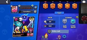 son zeng dekoru: Brawl Stars hesabı – zəngin kostyum kataloqu və yüksək irəliləyiş — 4
