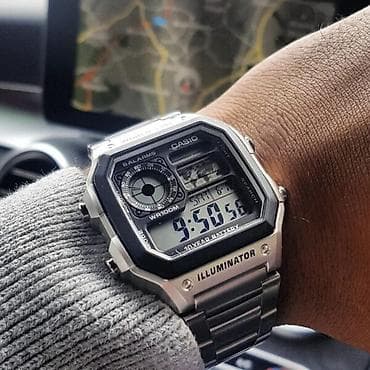 g8 max saat: Yeni, Qol saatı, Casio, rəng - Gümüşü — 6
