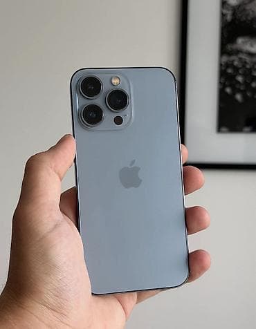 IPhone 13 Pro, 128 GB, Sierra Blue, Zəmanət, Simsiz şarj, Face ID lalafo.az -da IPhone 13 Pro, 128 GB, Sierra Blue, Zəmanət, Simsiz şarj, Face ID