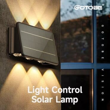 Süni güllər: Bağ işıqı Divara quraşdırılmış, 6 Vt — 9