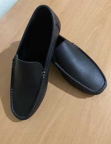 черные мужские мокасины: Qara rəngdə kişi makasinleri. Amerikadan alinib. Gündəlik istifadə və — 2
