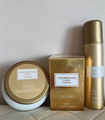 este 1 kapsul: Dest " Giordani Gold Essenza " Oriflame. Parfüm, beden kremi — 1