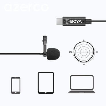 mikrafon pc: Məhsul: BY M3 İstehsalçı: BOYA Satışını təşkil edən: Azerco MMC BOYA — 2