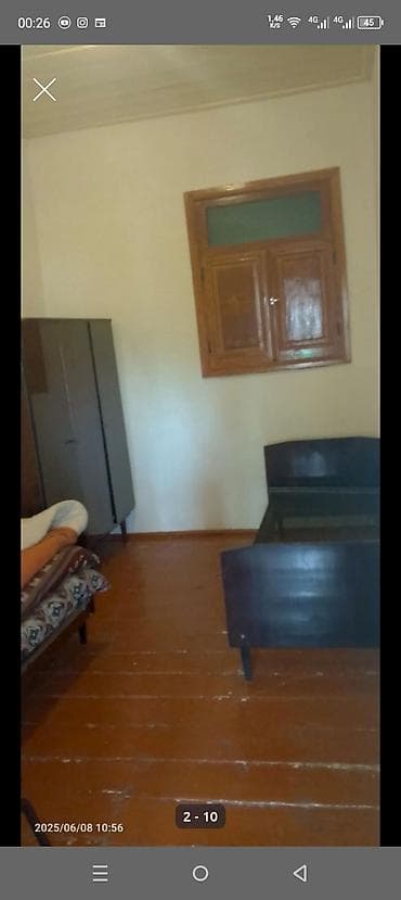savalan evlər: Kirayə üçün sadə həyət evi – 2 otaq + mətbəx/balkon zonası — 6