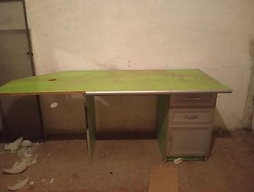 reception masasi: Künc masa, Polkalı, Siyirməli, MDF — 1