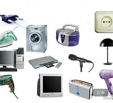 Məişət və elektronika cihazlarının təmiri İstənilən növ ev əşyasın