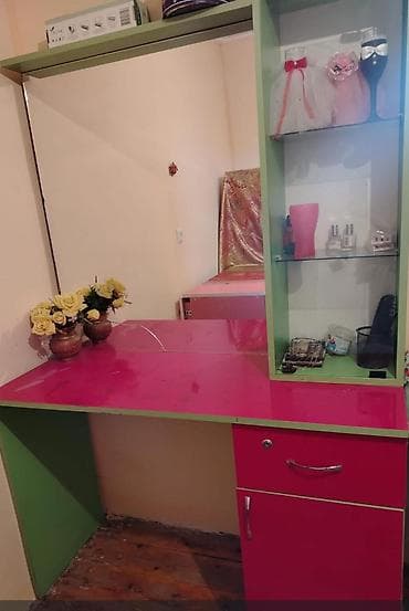 loft yataq desti: Düz masa, Stulsuz, Polkalı, Siyirməli, DSP — 1
