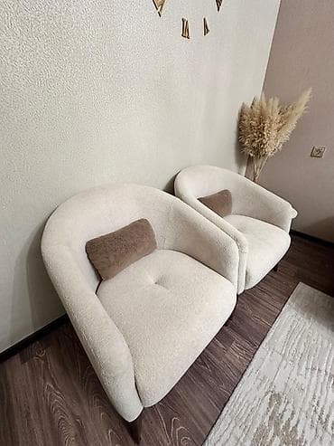 stom kreslo: İşlənmiş, Divan, 2 kreslo, Bazasız, Açılan — 5