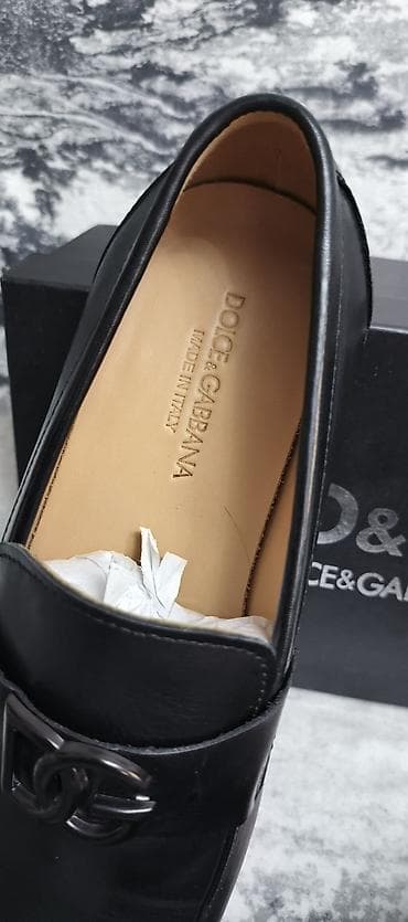 kişi ayaqabi: Кожаные туфли Итальянского бренда Dolce Gabbana. Размер 43. Made in — 5