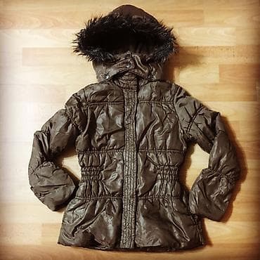 пальто zara: Yash:7-8(128) Uzunluq:54 Eni:80+ Qol:50 Material:100%polyster — 5