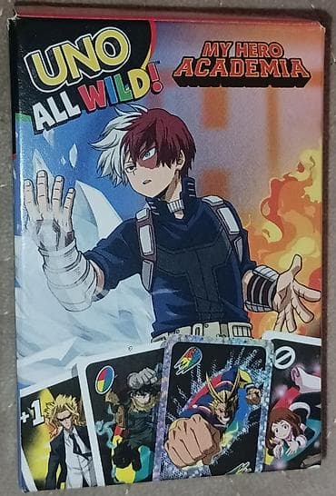 UNO All Wild! x My Hero Academia kart oyunu — 1