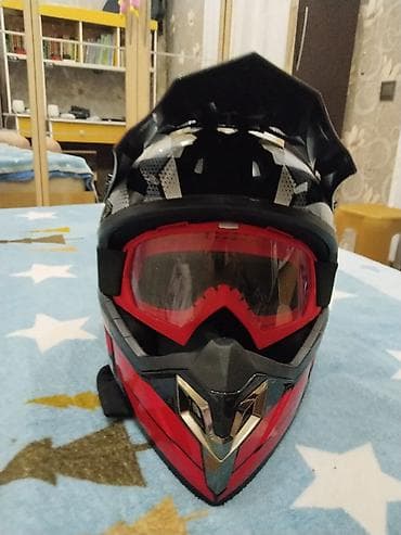 ucuz kask: 🏍️Motosiklet və motokros üçün kaska. Tam ideal vəziyyətdədir,demək — 2