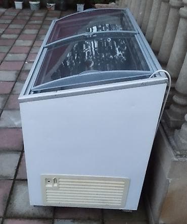 tukan vitrinleri: Uğur marka şüşə qapılı dondurucu vitrini - Tip: ticarət üçün üfüqi — 4